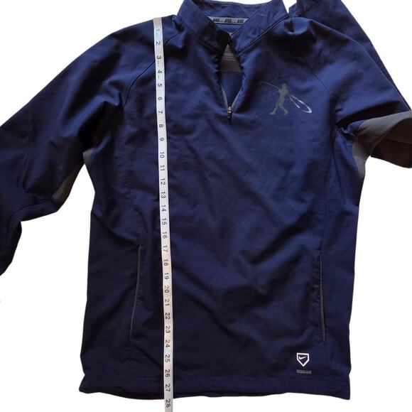 Nike Ken Griffey Jr Jacket Pullover Windbreaker, Quarter Zip Baseball sz Small - Picture 9 of 12